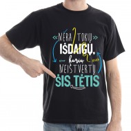 Marškinėliai "Tėtis ištveria" 