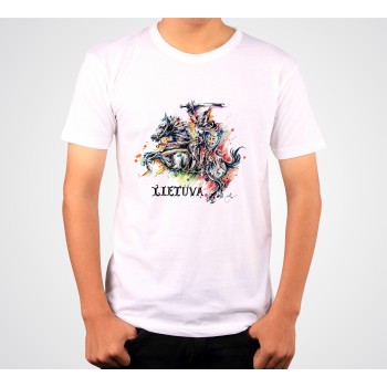Marškinėliai Su Vyčio piešiniu Ir Užrašu, Lietuva
