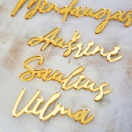 Veidrodinis vardas - vardo kortelė Veidrodinis vardas - vardo kortelė